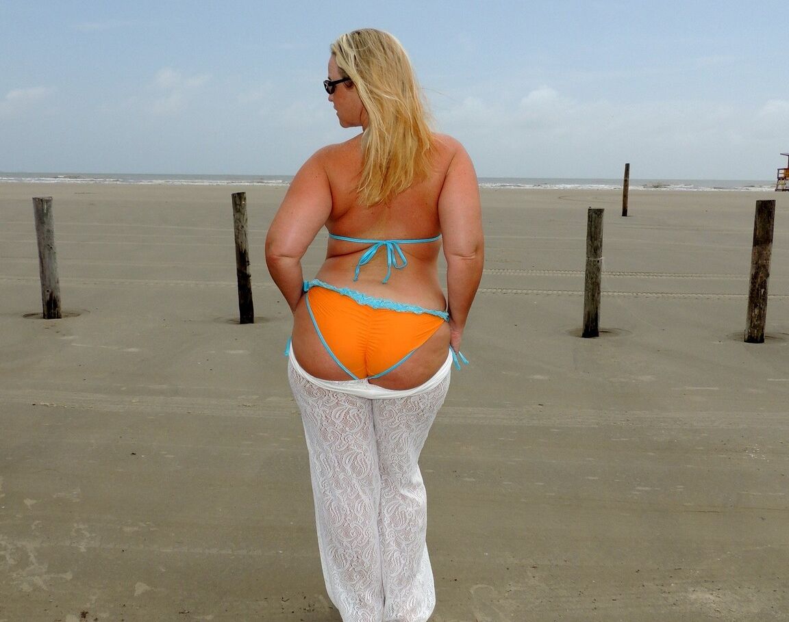 17P Mrs Siren Amateur Al Aire Libre Graso Playa
