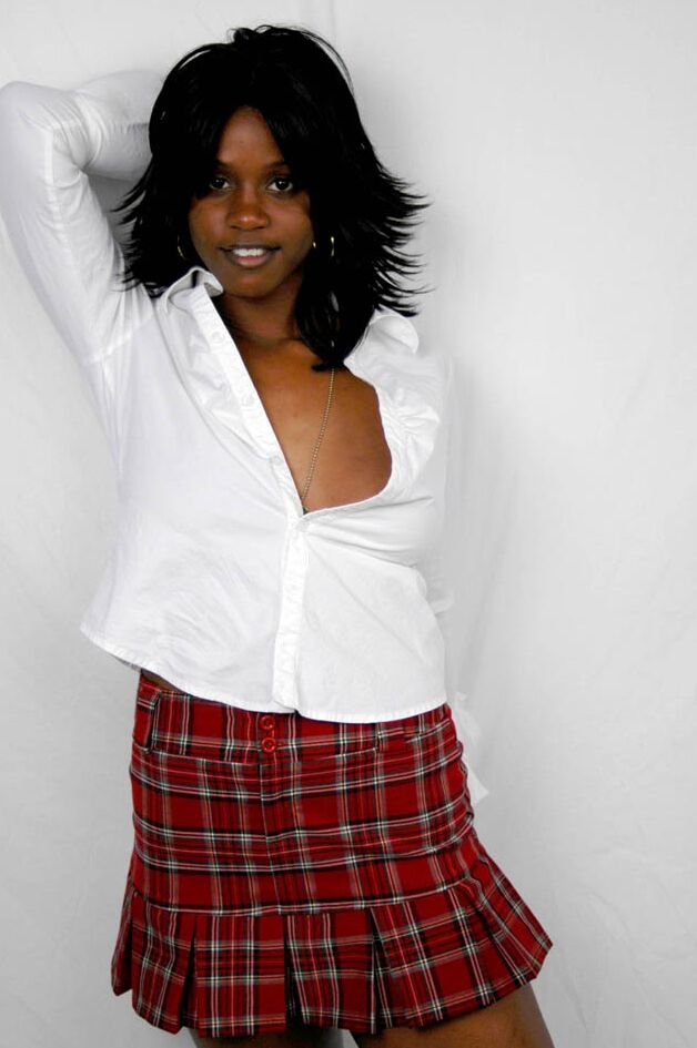 17P Ebony student Mocha Jay fulfills her fantasy of sucking the principal's cock