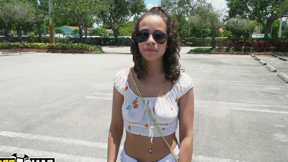 21P Amateur Latina Lana Mars gets her muff fingered & dicked by dude she just met