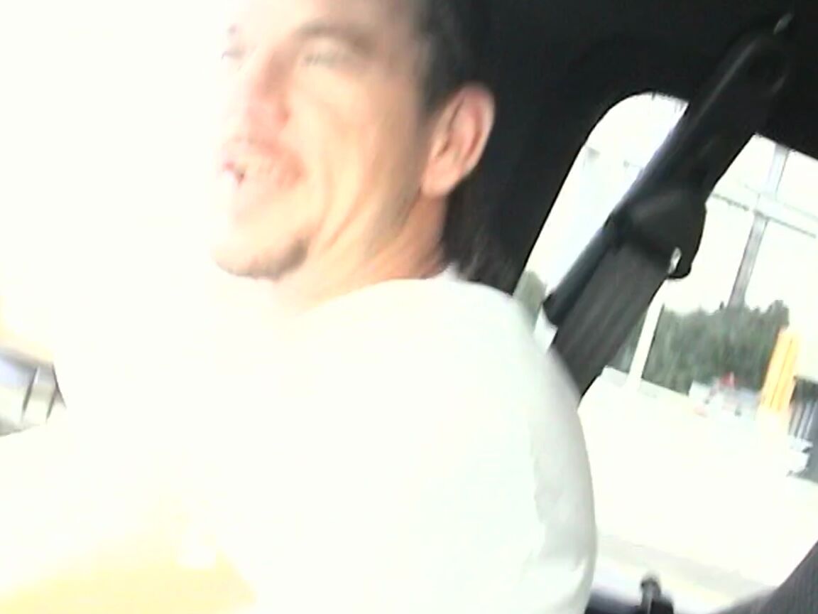 21P Amateur Latina Orianna gives a sloppy BJ and fucks hard in a van
