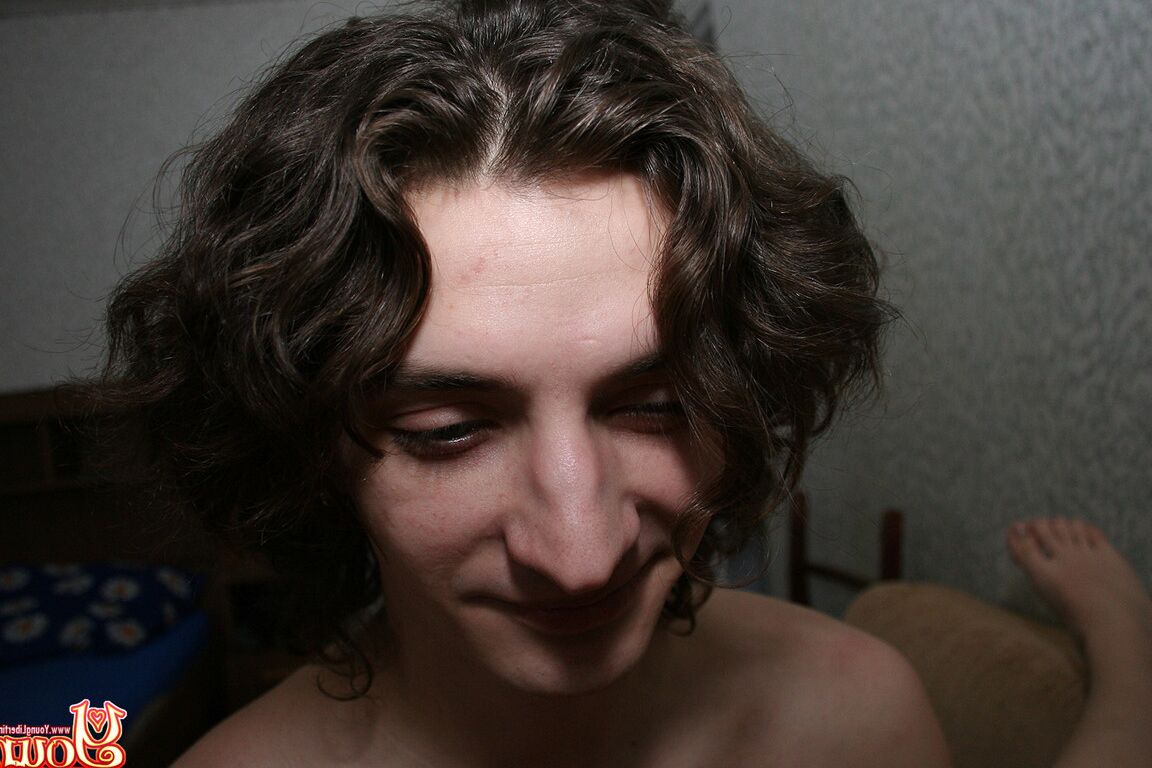 21P Cute horny teen Simona takes selfies while riding a cock in various positions