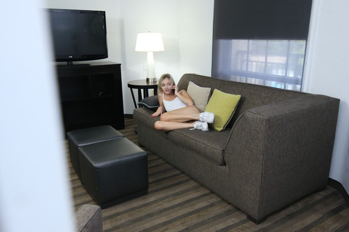 21P Petite newbie Kate Bloom gets stripped and pounded by her stepbro in POV