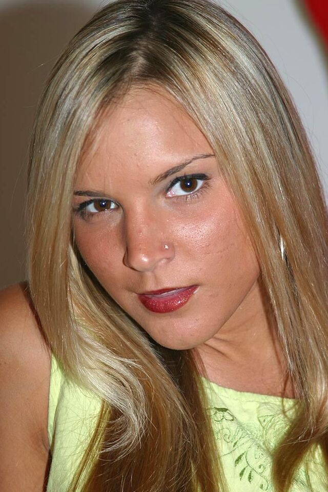 16P Blonde amateur Veronika slips a finger in her snatch after a striptease