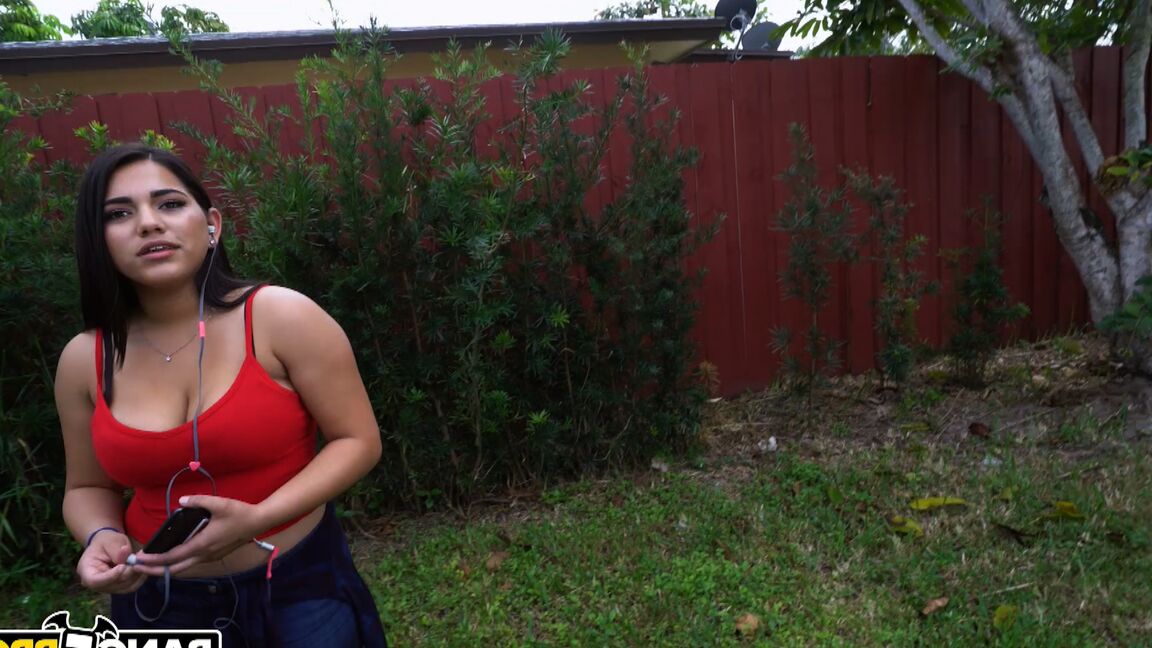 21P Hot Latina teen Julz Gotti gets her bubble butt grabbed while taking a dick