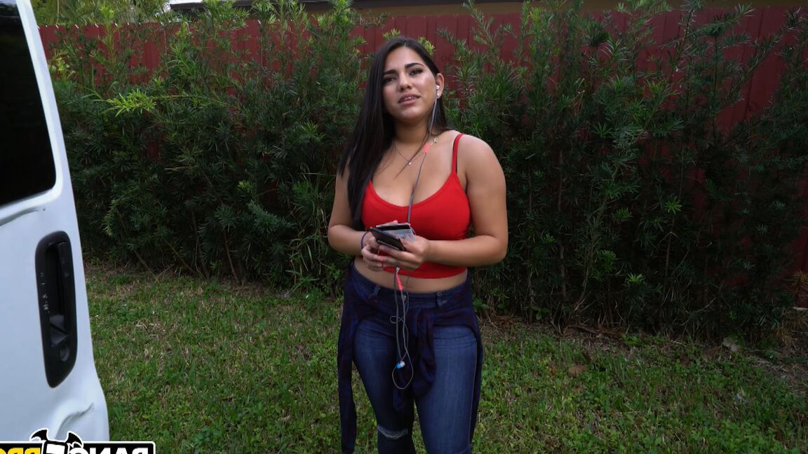 21P Hot Latina teen Julz Gotti gets her bubble butt grabbed while taking a dick