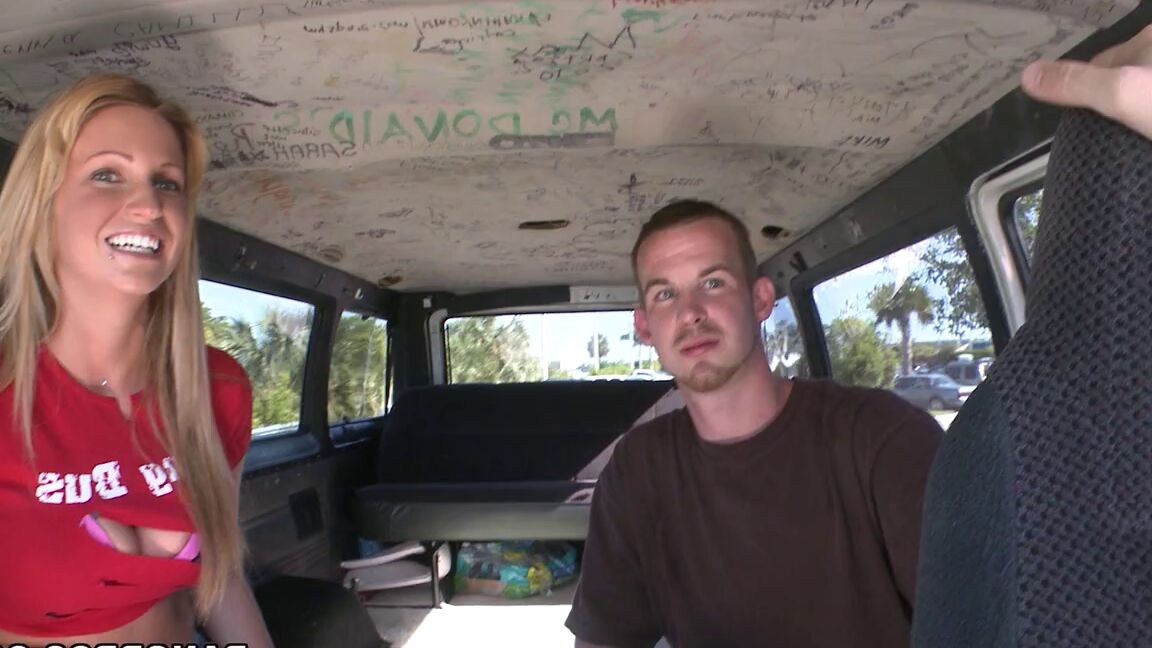 21P Amateur hottie Trixie Star	takes a hardcore doggystyle pounding in a van