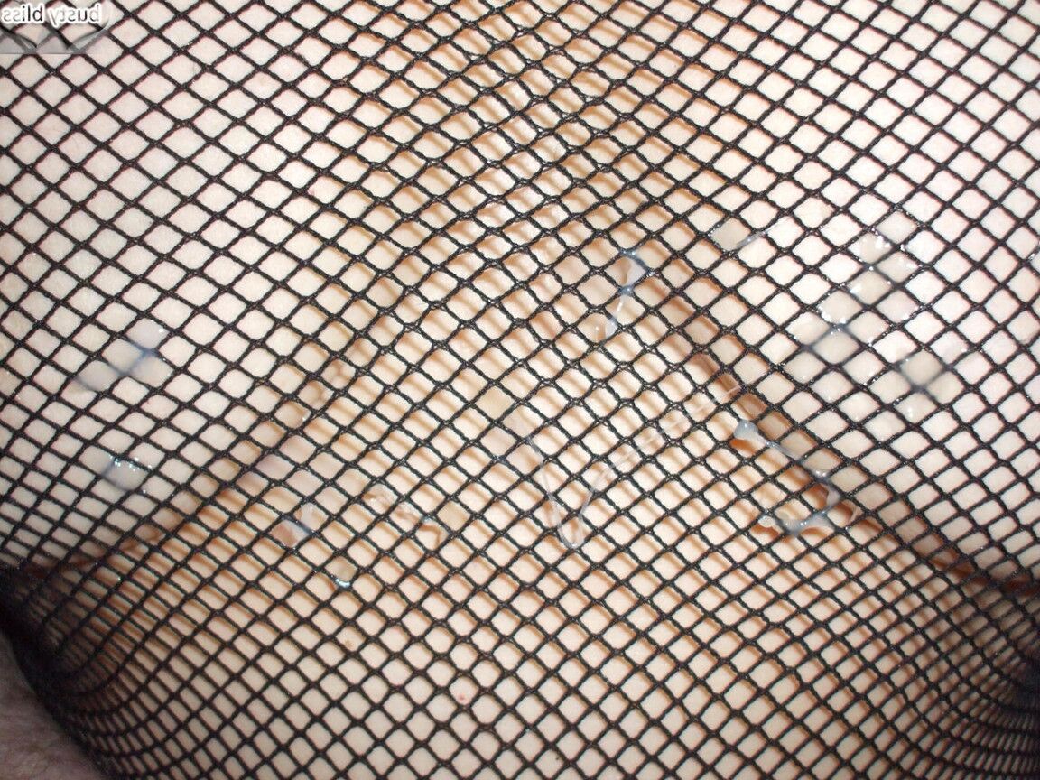 20P Older amateur Busty Bliss plays with a penis in a crotchless bodystocking