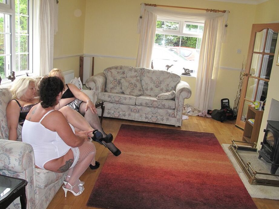20P Fat older women suck black and white cocks while in their pretties