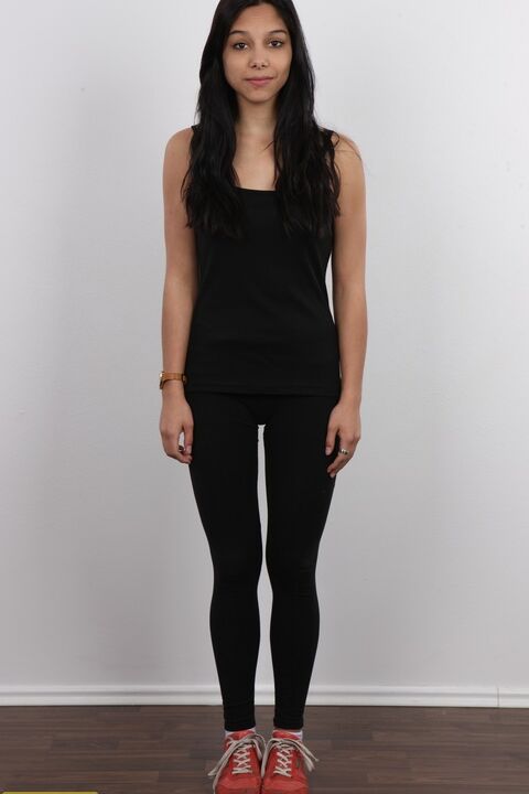20P Amadora Silvie tira leggings pretas