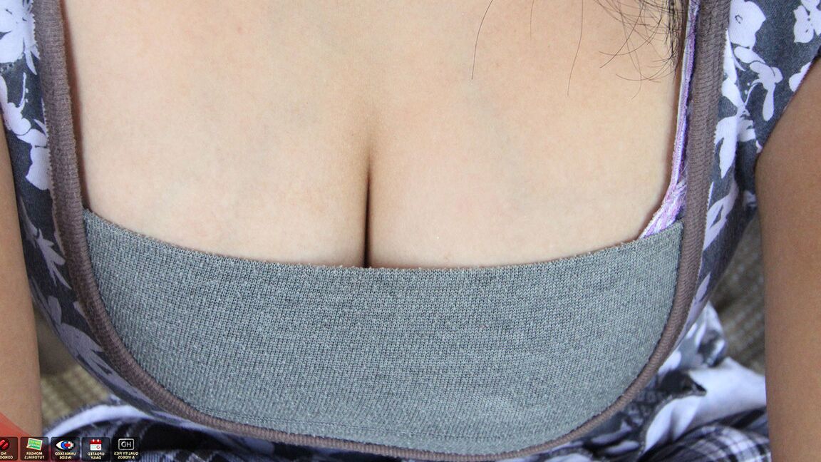 15P Asian chick with big tits and nipples pleasures a Farang in POV mode