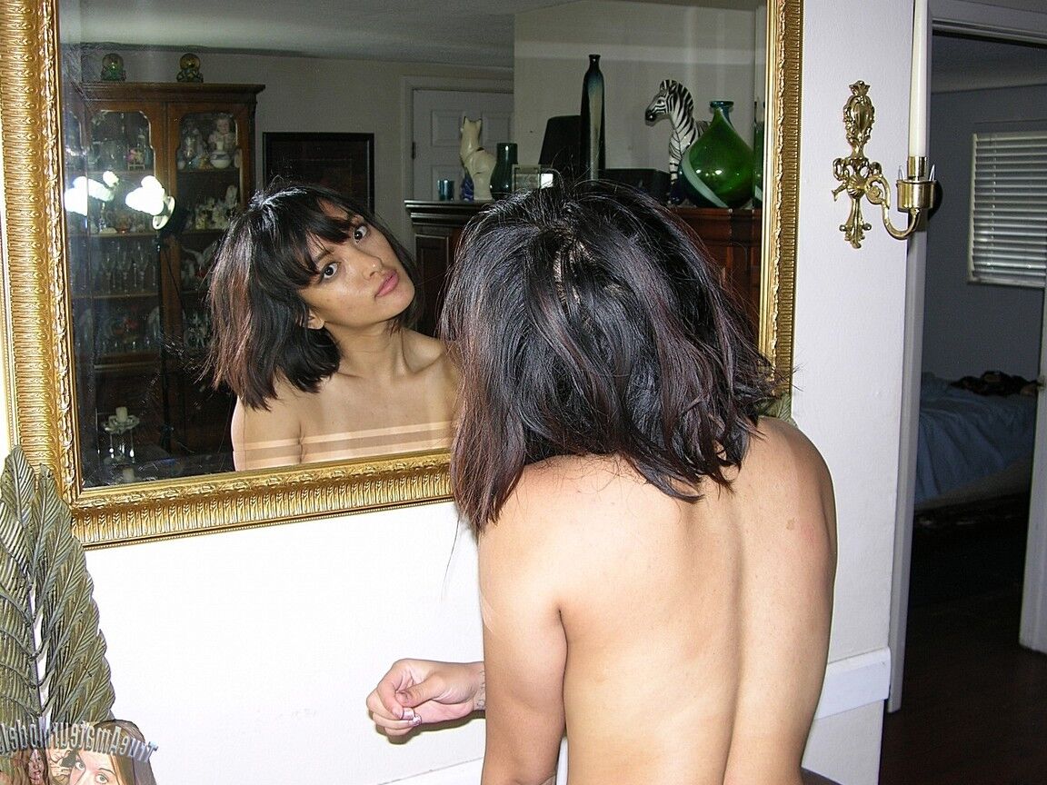 17P Asian first timer Channy gets completely naked in a saucy manner