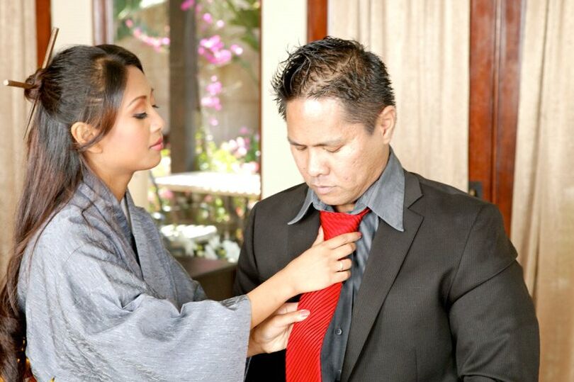 16P Sexy asian geisha Kina Kai stripped and pounded by a huge dick