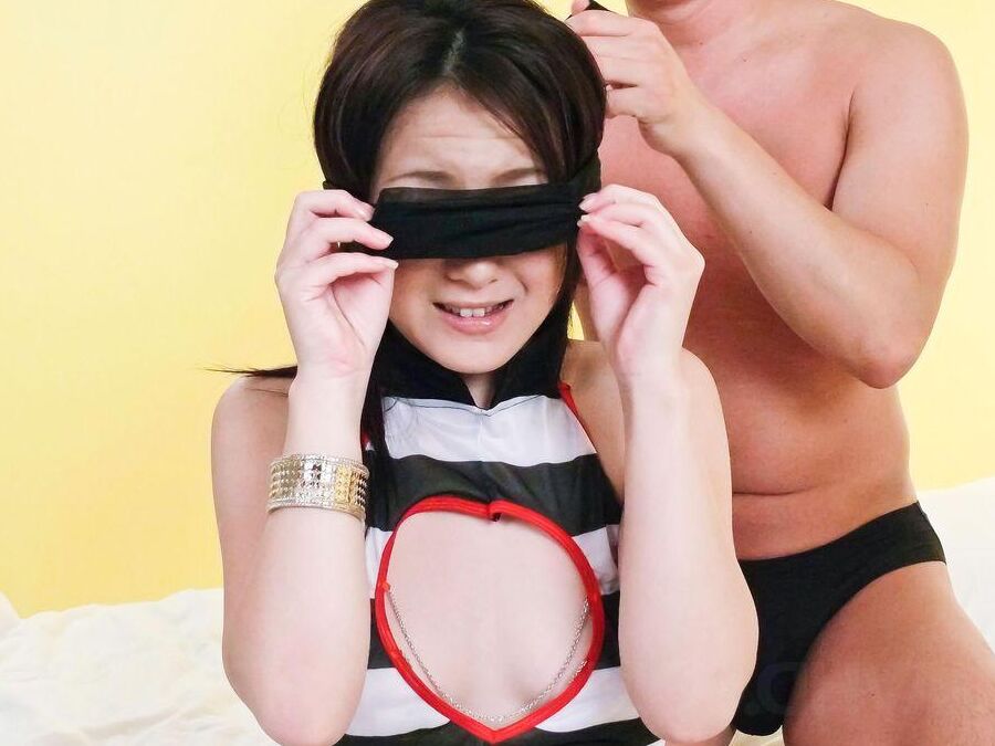 16P Rui Natsukawa Asian with legs in rd ropes sucks two hard shlongs