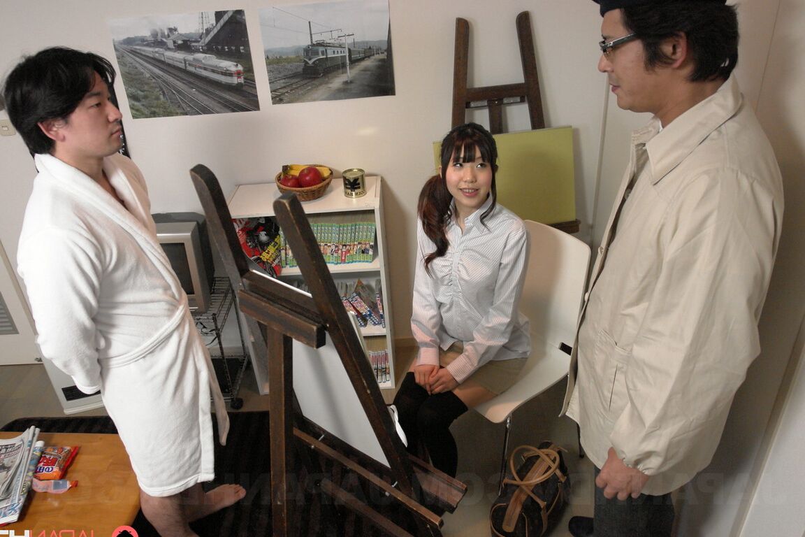 20P A artista nua Sakura Saya fode seu cliente
