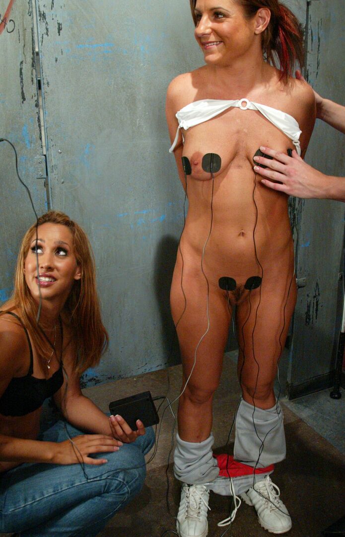 21P Cute softball player Ariana Jollee gets tortured by three lezdoms