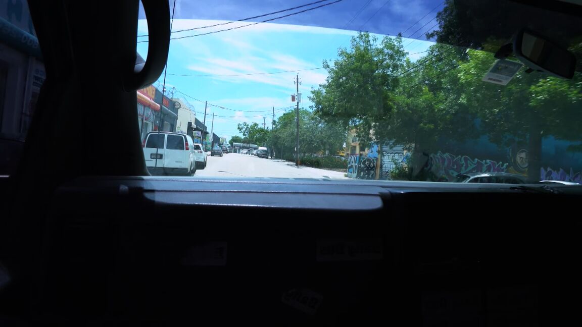 21P 21 yo Asian hitchhiker Aria Skye pays for the ride with a hardcore fuck