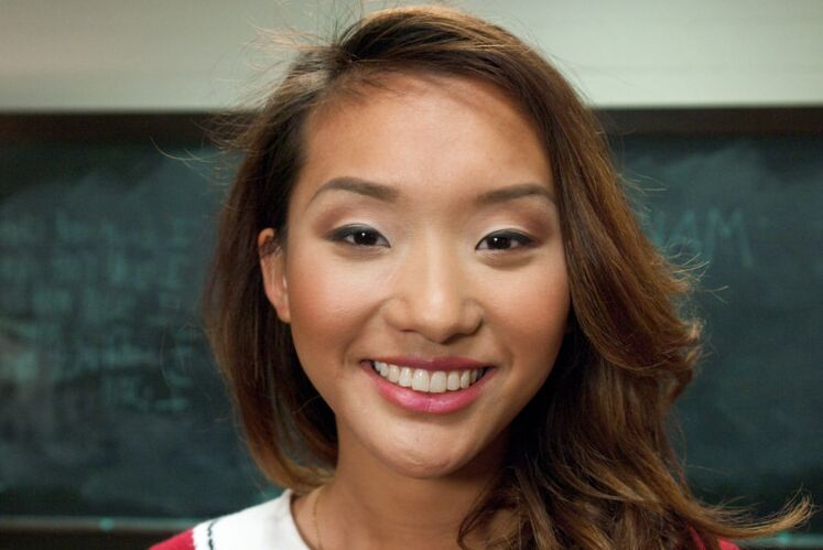 15P Misbehaving Asian student takes her punishment while in a dungeon