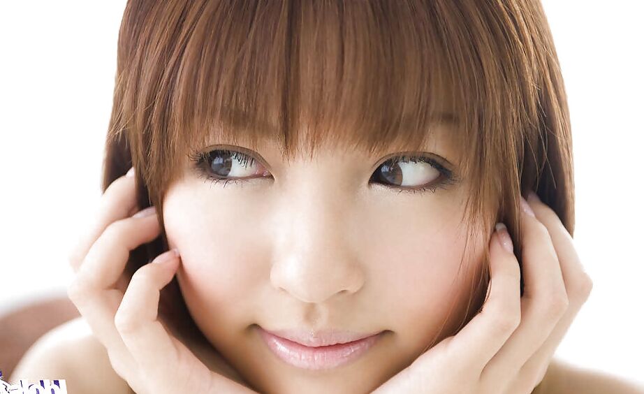 15P Sweet asian coed with hairy muff Kotone Aisaki revealing her tiny curves