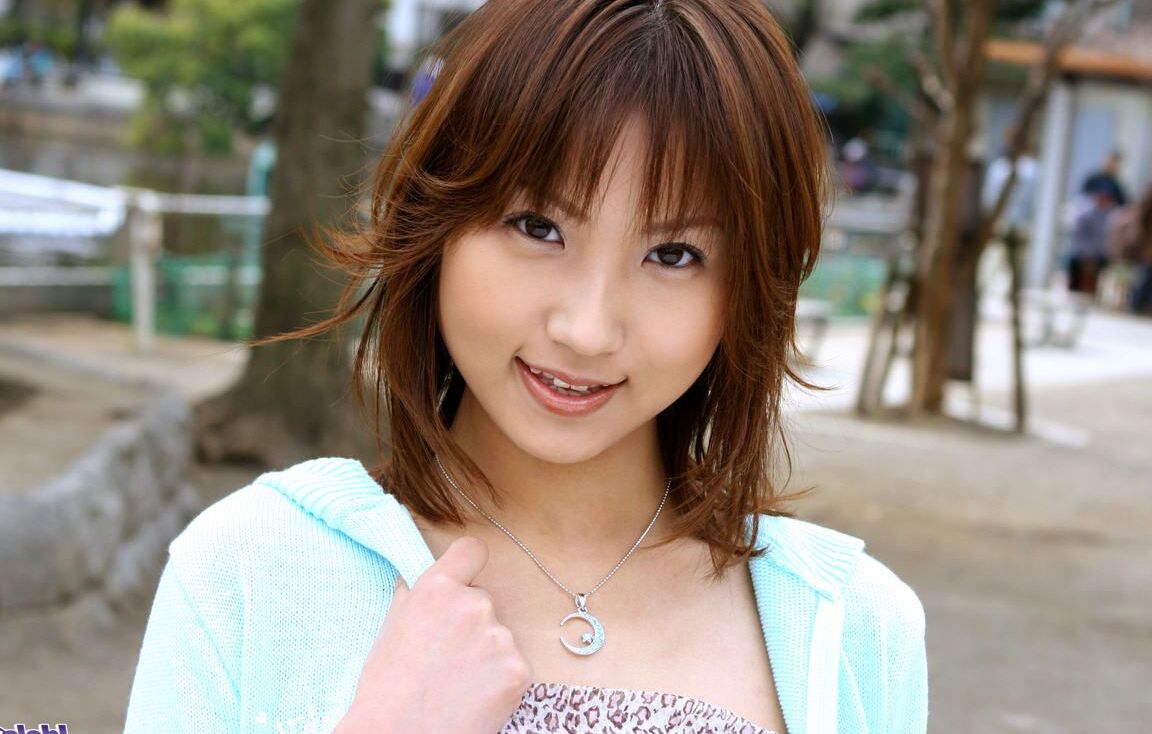 16P Japanese student Haruka flashes outside her complex before posing nude indoors