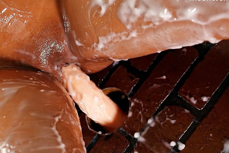 16P Naughty Oriental female Killa Raketa getting doused in massive amounts of cum