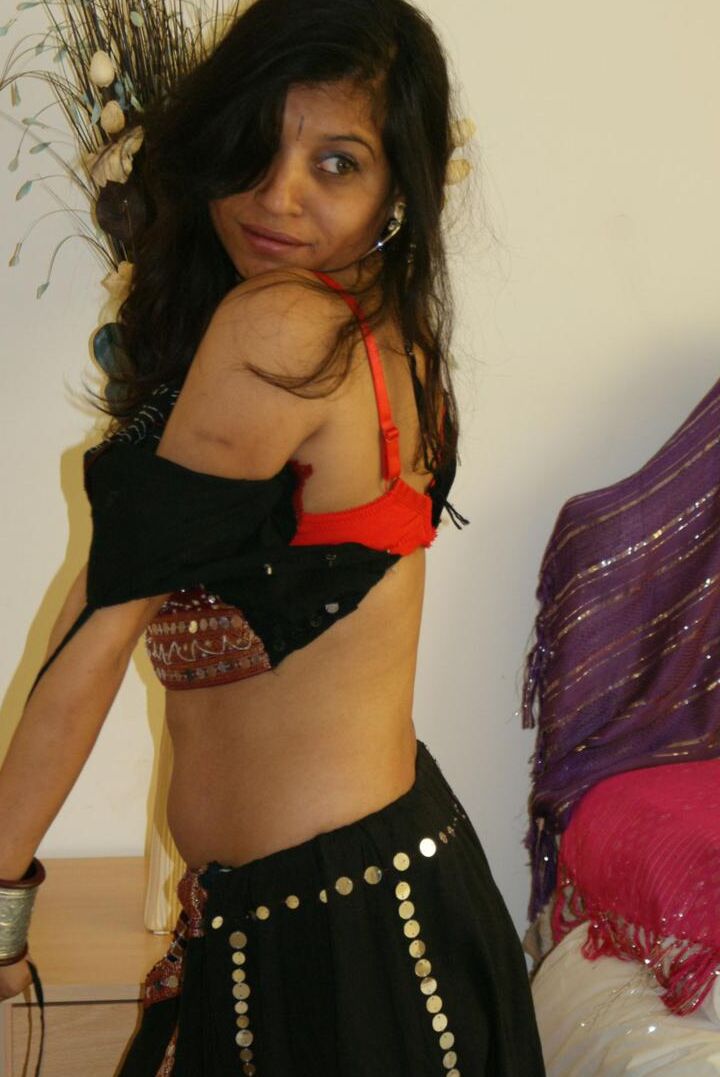 12P Kavya con sus trajes gujarati chania cholie
