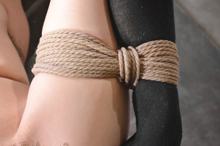 16P Cute teen Marica Hase is fucked and masturbated after being tied up in dungeon