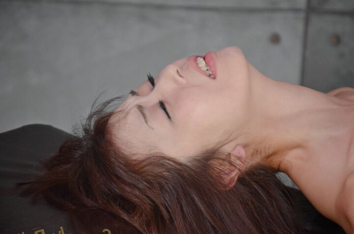 16P Cute teen Marica Hase is fucked and masturbated after being tied up in dungeon