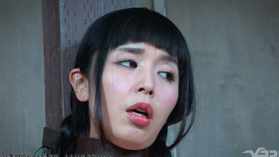 14P Japanese chick Marica Hase has her wet pussy stimulated while being restrained