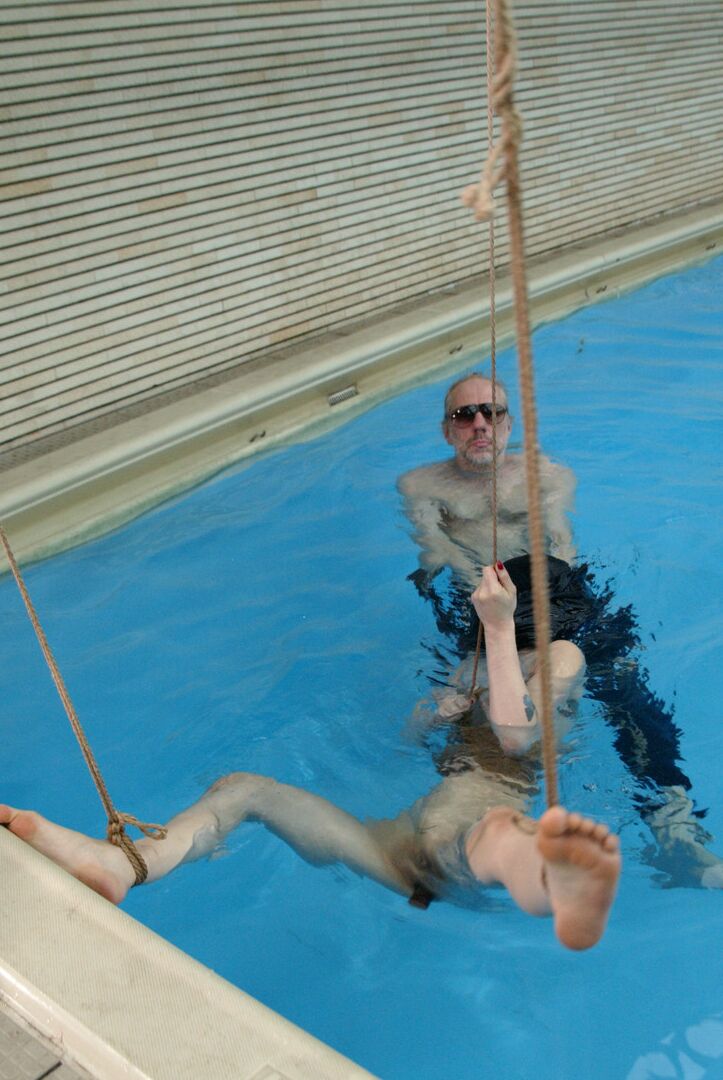 21P Sweet Asian sex slave June Mizuna gets toyed and abused in the pool