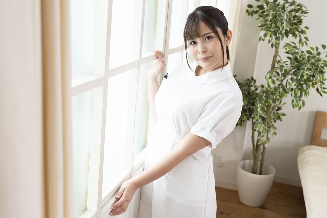 19P Hot Japanese masseuse Airi Mikumo grabs her big juggs while riding a dick