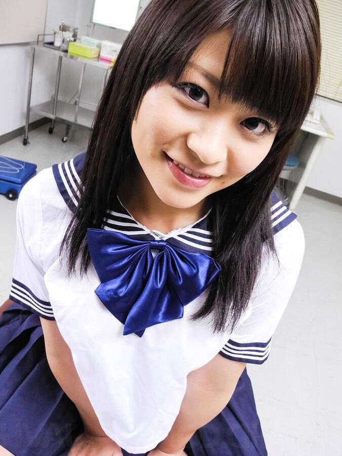 15P Aika Hoshino Asian in uniform is fucked like hell in her poonanie