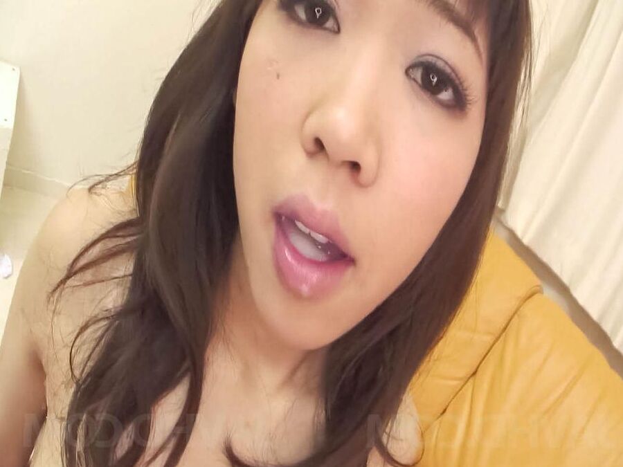 16P Aiuchi Shiori Asian with hot cans has slit licked and sucks cock