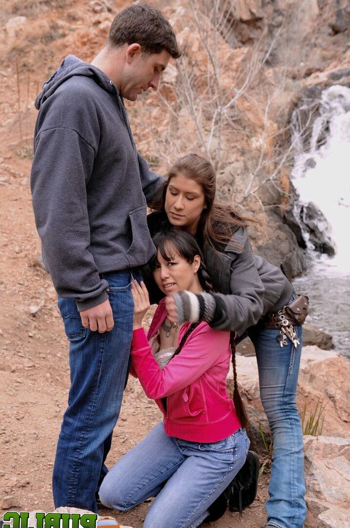 21P Public Handjobs Miatsu Kumikoand Laura Coryander
