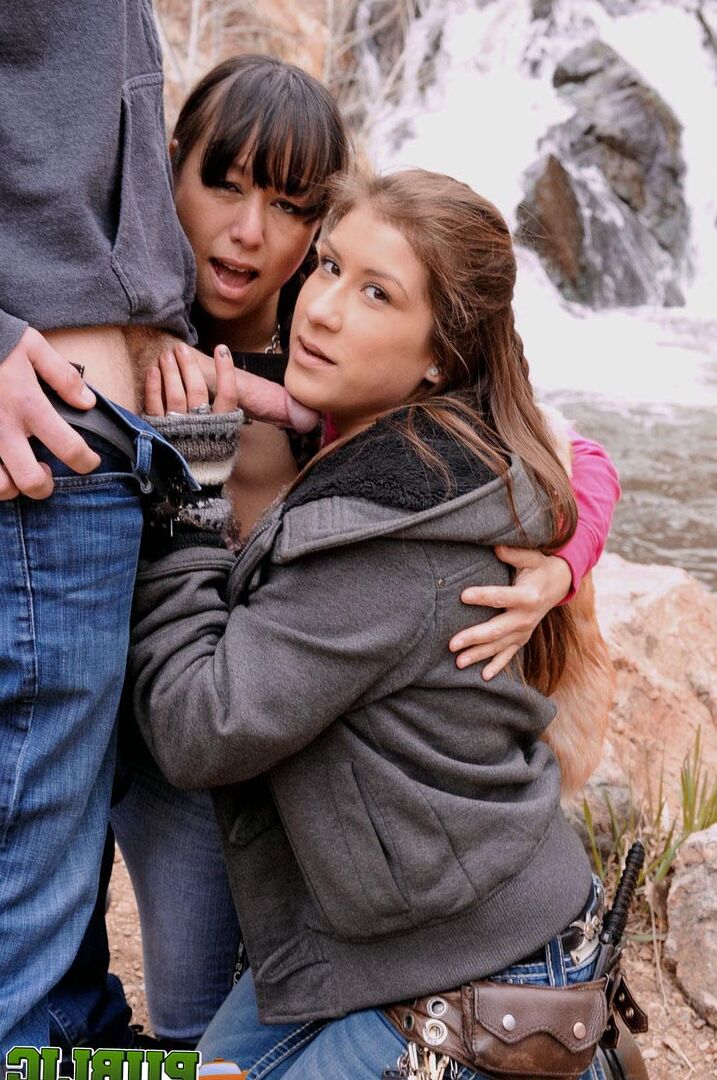 21P Public Handjobs Miatsu Kumikoand Laura Coryander