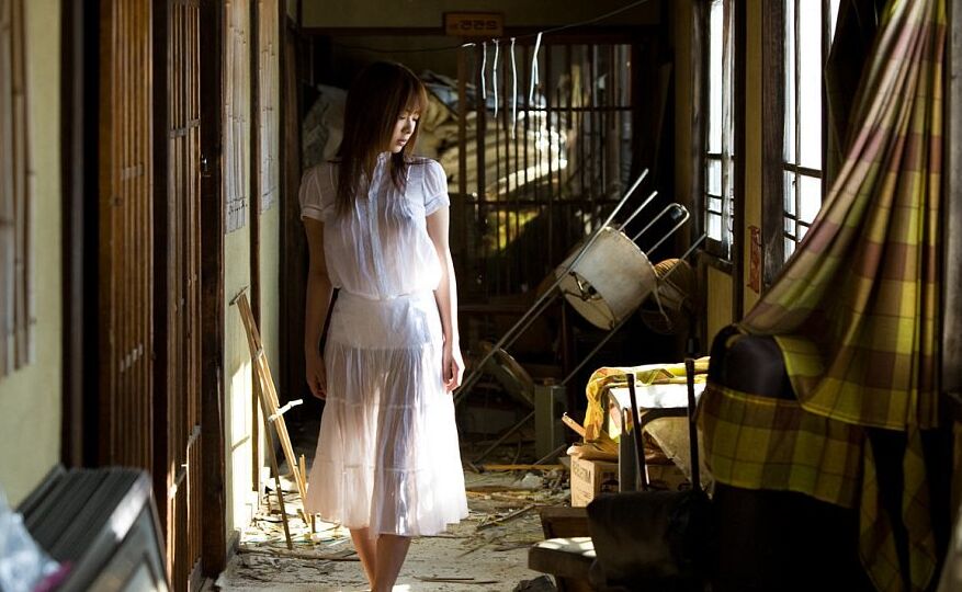 16P Hot Japanese teen Minor strikes great poses while modelling mostly naked