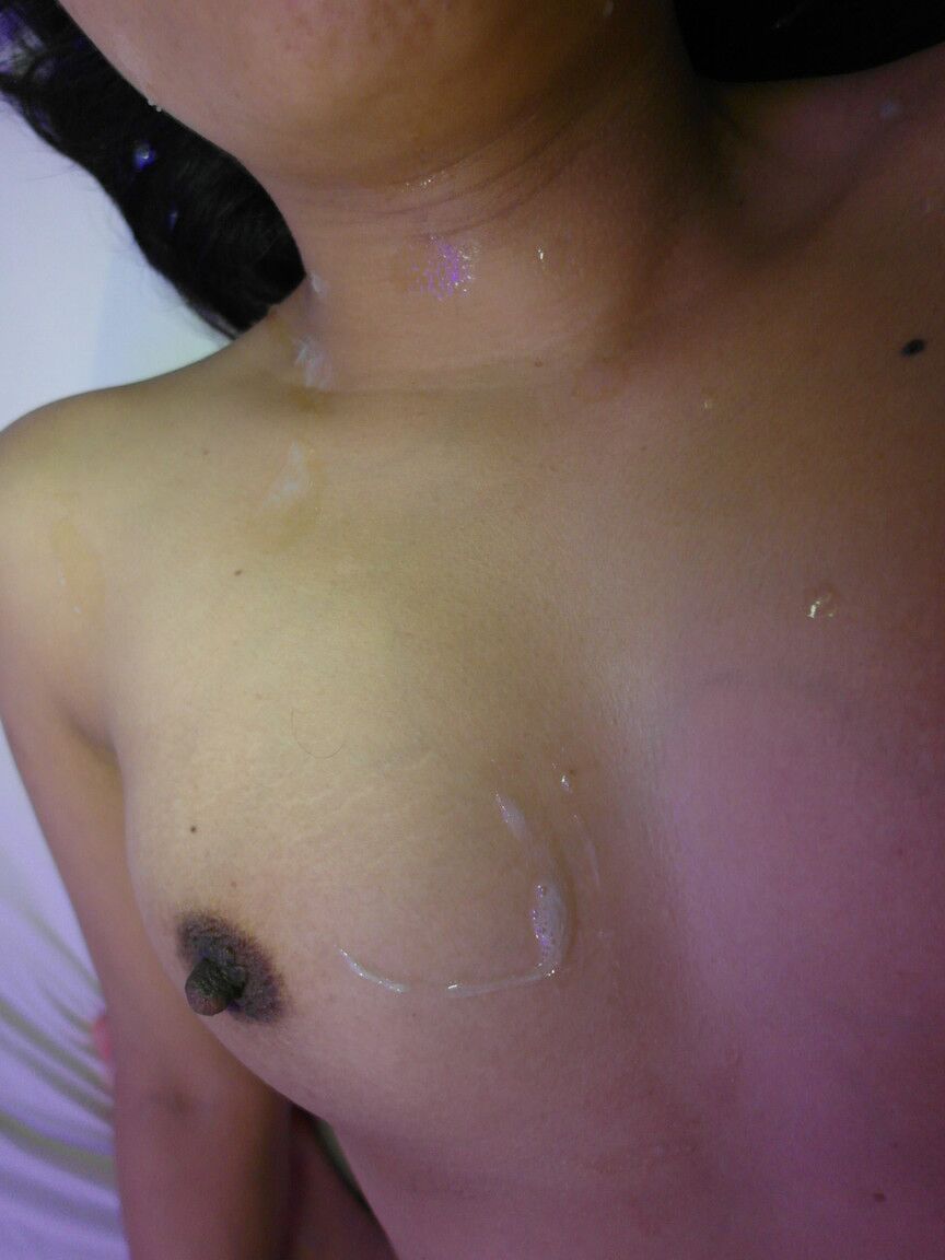 15P Big nip Asian MILF gets wet pussy rammed and face sprayed