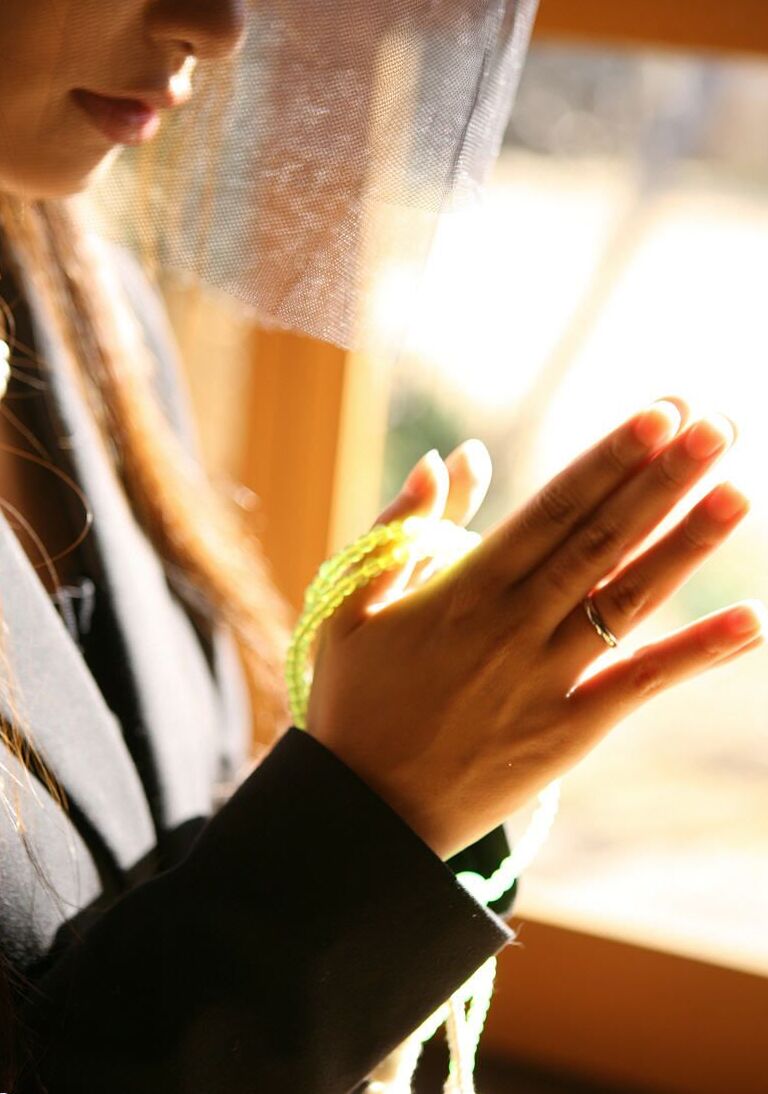 16P Japanese widow Miho Sonoda fondles herself while grieving her late husband