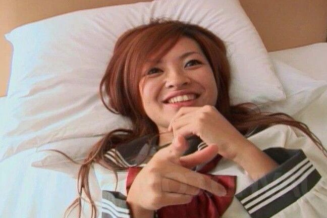 15P Ran Asian is pressed on round boobies and nailed in hairy beaver