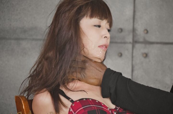 16P Asian teen Marica Hase undergoes slave training session in dungeon