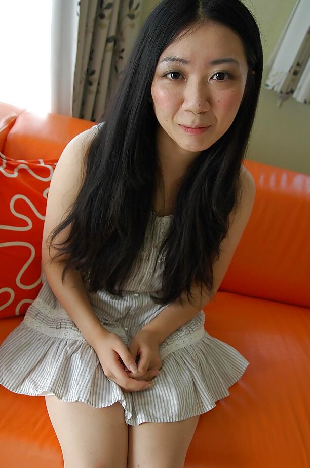 16P Asian teen Jun Matsubara undressing and spreading her lower lips