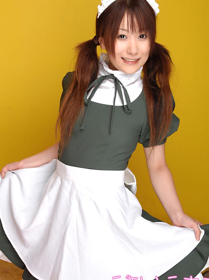 12P Young Asian broad Miku Haruno gives a sneak peek at her small tits and poses