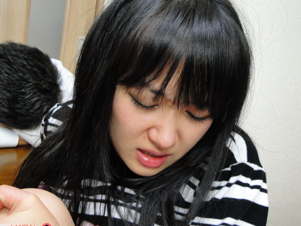 15P Japanese wife Risa Kurokawa has sexual relations in front of her cuckold hubby