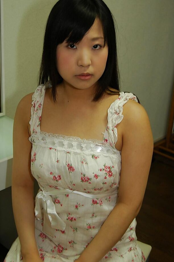 16P Shy asian teen Jun Matsuzaki stripping down and playing with a vibrator
