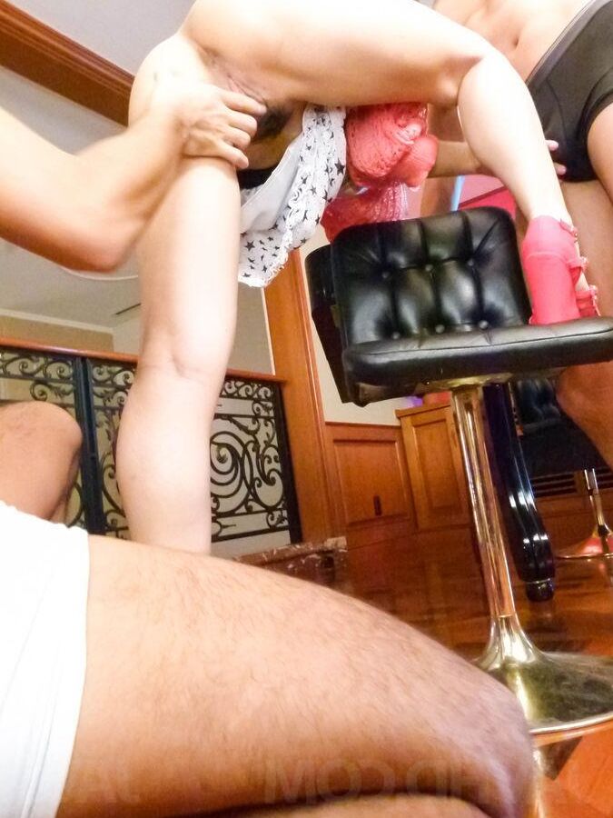 15P Maika Asian has nooky licked and rides hard penis all over again