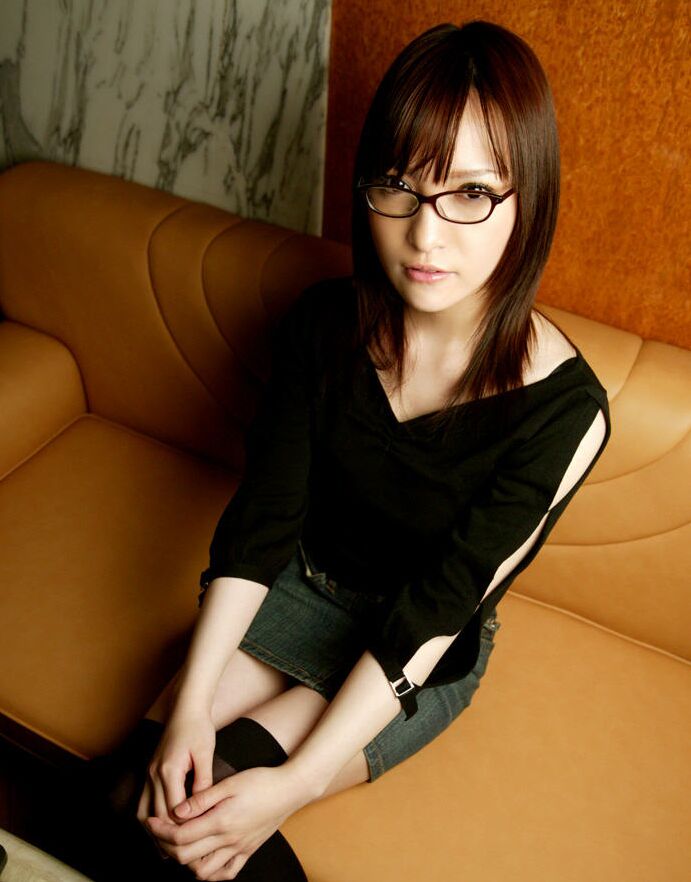 16P Japanese teen Tsukasa has her cunt fingered after stripping to black OTK socks