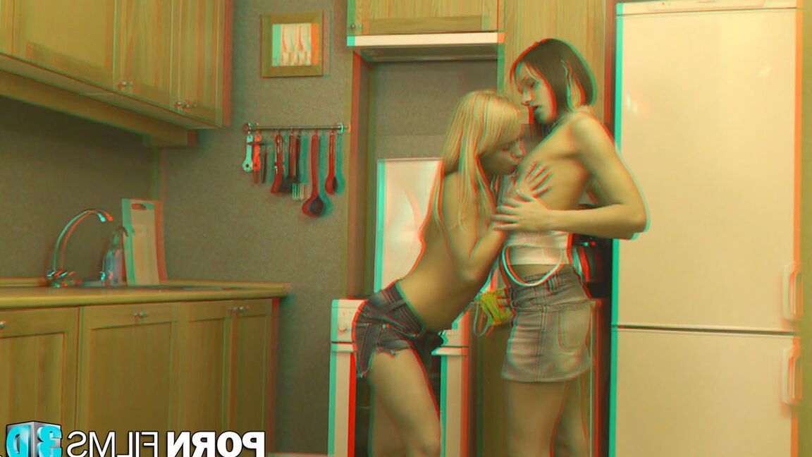16P Filmes Pornô 3D Cum Na Cozinha