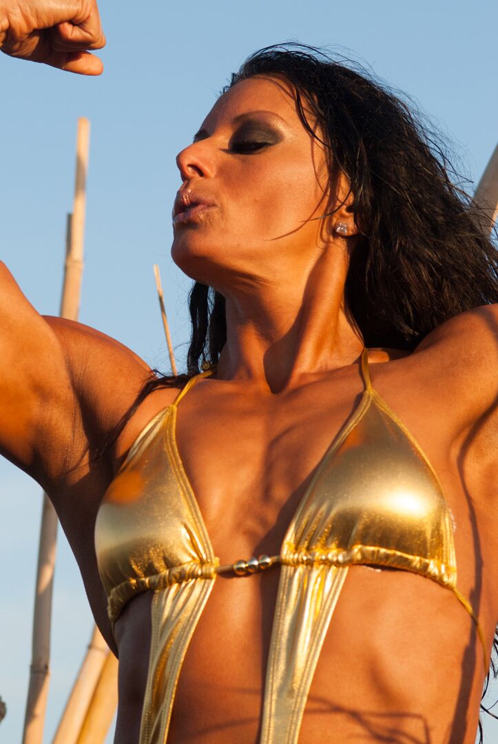 15P Muscularity Muscles at Sunset