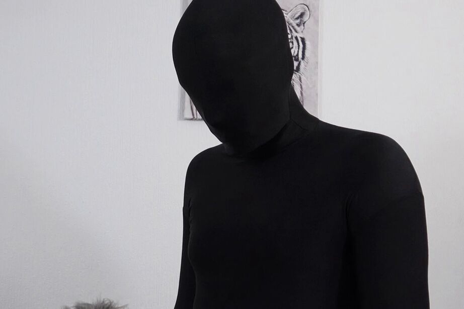 20P Gordo mayor tiene relaciones sexuales con un hombre completamente encerrado