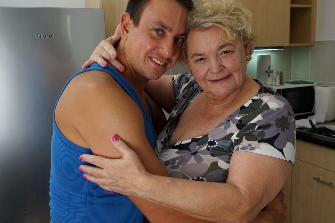 16P Fat oma has her boobs sucked on bu her toy boy before intercourse