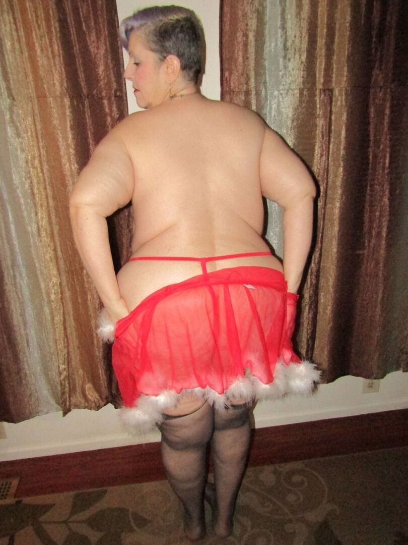 20P Fat nan Bunny Gram tira lingerie sexy e calcinha antes de tirar a meia-calça